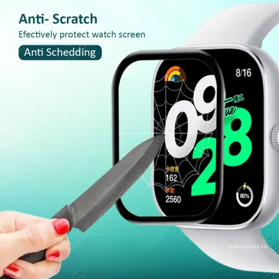 Redmi Watch 4 Full Coverage Plastic Screen Protector